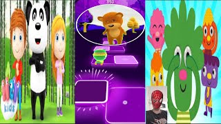 Aram Sam Sam & Noodle and Pals Hide and Seek Tiles Hop MK Puzzle