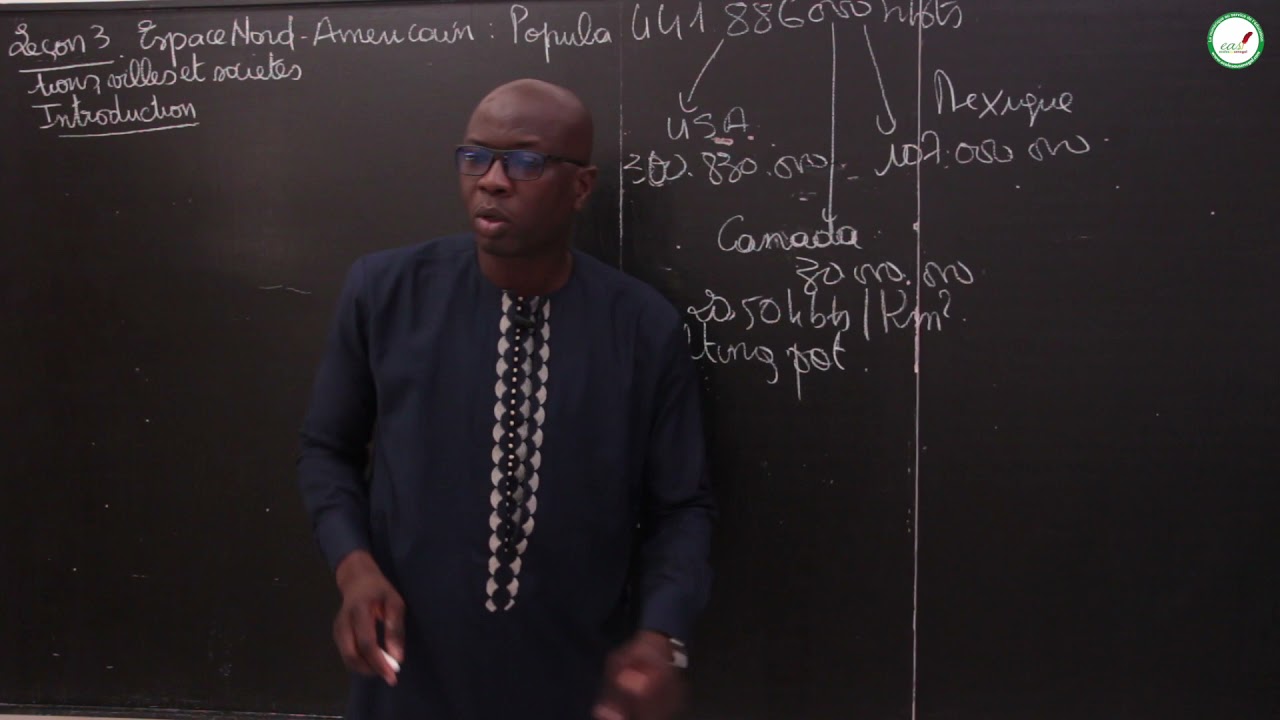 Cours - Terminale - Histoire / Géographie : Espace Nord-Américain : Populations, villes et sociétés