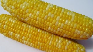 Boiled CORN ON THE COB in 15 minutes - How to boil perfect CORN ON THE COB demonstration