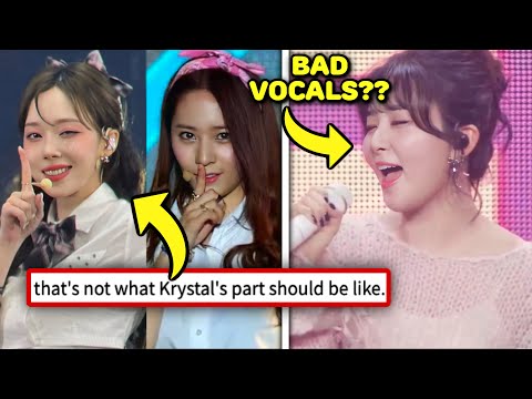 aespa criticized for lip-syncing and Seulgi criticized for live vocals #kpop