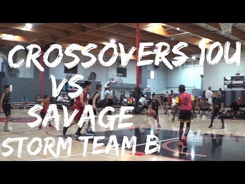 CROSSOVERS 10U VS SAVAGE STORM TEAM B