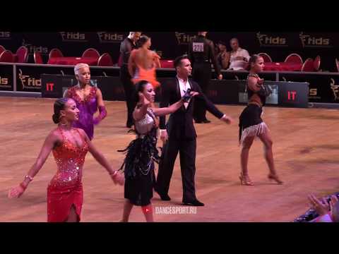 Grzegorz Zmokly - Magdalena Abramowicz POL | Cha Cha Cha | WDSF GrandSlam Latin - Rimini 2019
