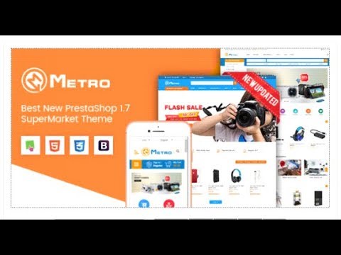 Metro - Multipurpose Responsive MarketPlace PrestaShop 1.7 Theme | Themeforest Templates