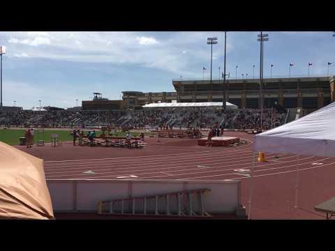 Jeron Robinson - High Jump - 2.34m (7'8") attempt - 2018 Texas Relays