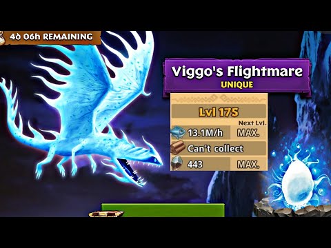 VIGGO'S FLIGHTMARE MAX LEVEL 175 TITAN MODE - DRAGONS: RISE OF BERK