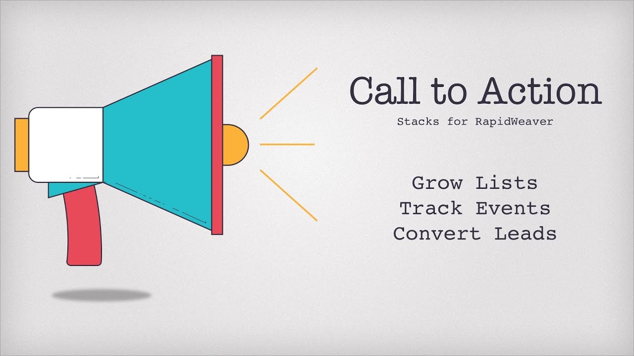 How To: Call to Action for RapidWeaver
