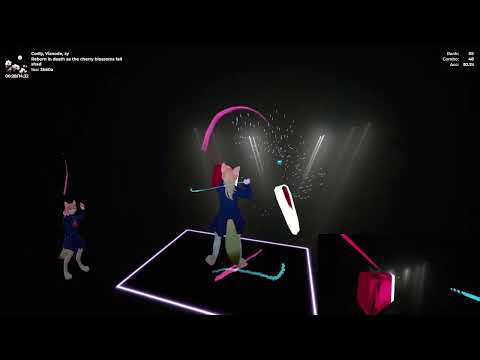 [Beat Saber] Codly, Viznode, zy - Reborn in death as the cherry blossoms fall (Sight read, E+, SS)
