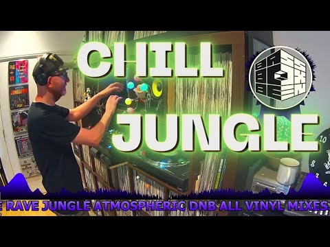 Chill 90's JUNGLE Breakbeat Vibes.. Real ORIGINAL VINYL Mix!