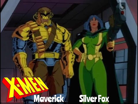Wolverine Sabretooth Maverick Silver Fox/X-Men The Animated Series