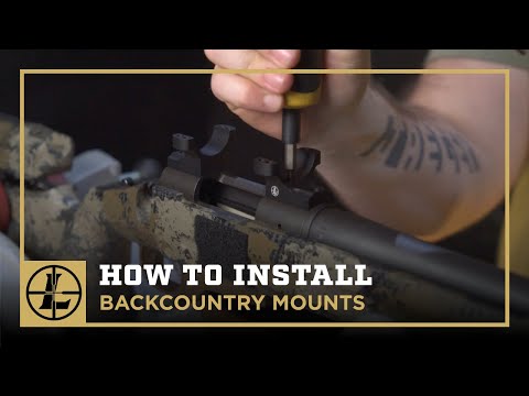 How To Install Backcountry Scope Mounts