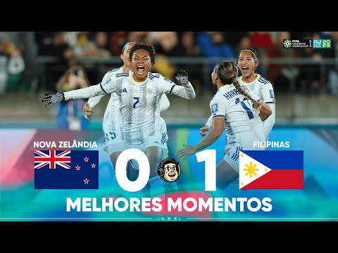 NOVA ZELÂNDIA 0 X 1 FILIPINAS | COPA DO MUNDO FEMININA FIFA™ 2023