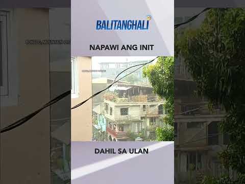 Napawi ang matinding init sa ilang probinsiya matapos umulan. #shorts Balitanghali