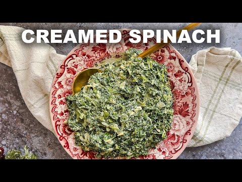 Quick & Easy Creamed Spinach Recipe