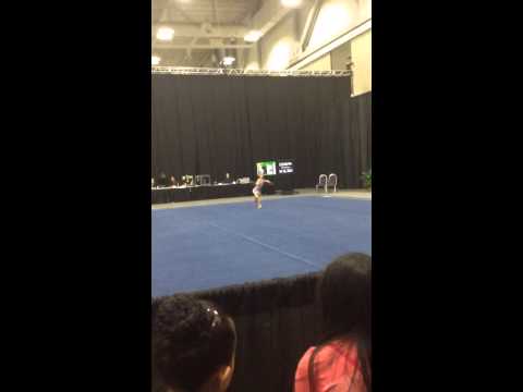 JO 2014 Gabriela Tozlovan Level 8 Group D (Rope)