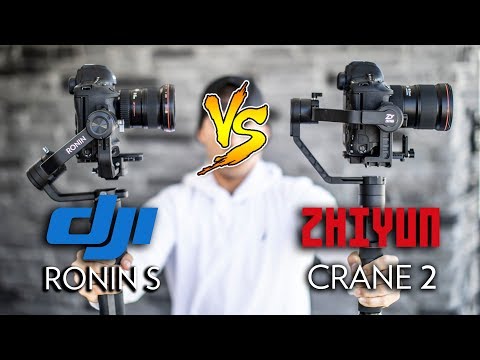 DJI Ronin S vs. Zhiyun Crane 2