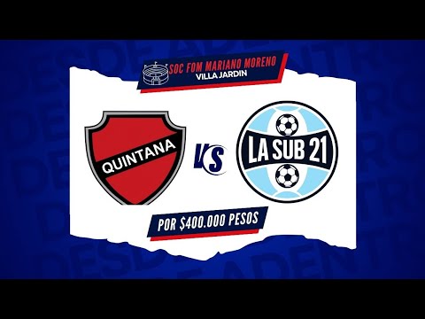 POR $400.000 PESOS⚽🔥💰 || QUINTANA VS LA SUB 21
