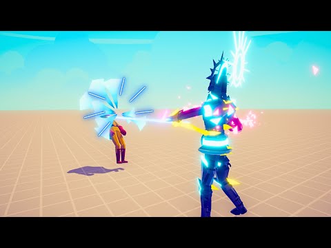 THE KING NEON LASER VS EVERY UNIT  - Totally Accurate Battle Simulator TABS