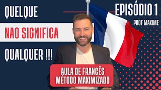 AULA GRATUITA DE FRANCÊS - MÉTODO MAXIMIMIZADO