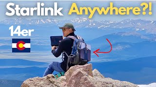 Starlink Mini up a Colorado 14er! – PeakDo LinkPower 1 Battery
