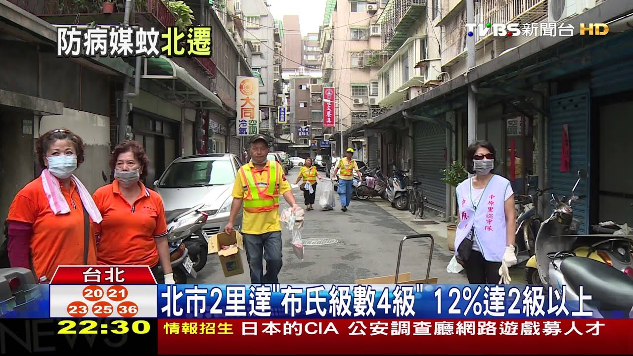 民眾南來北往與全球暖化　登革熱疫情北移！