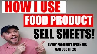 Food Product Sell Sheet Template [ Examples of a Food Sell Sheet ]