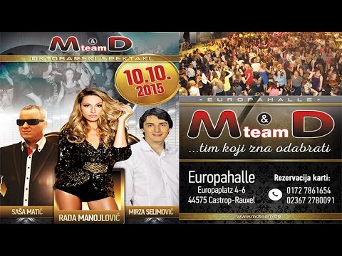 M&D Team | Rada Manojlović, Mirza Selimović i Saša Matić
