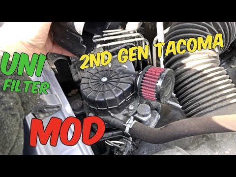 2nd Gen Tacoma - Secondary Air Pump Uni Filter Mod