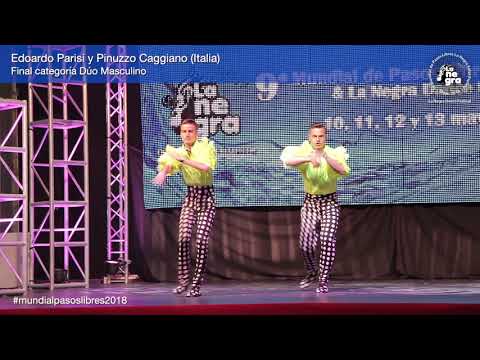 2º Puesto Final Dúo Masculino - Edoardo y Pinuzzo - 9º Mundial de Pasos Libres 2018