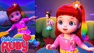 Download lagu Can We Wake Up the Magic Lotus Flower?! | Rainbow Ruby - WildBrain | Full Episodes for Kids mp3