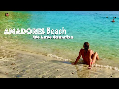 Gran Canaria Playa de Amadores Beach Walk and Driving Puerto Rico 🚘