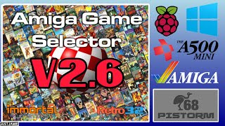 [V2.7 PINNED] Stress Free Amiga Gaming ☆ Amiga Game Selector V2.6 #ags #amiga #amiga500