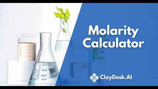 Molarity Calculator | How to Calculate Molarity?