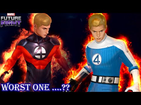 HUMAN TORCH FANTASTIC FOUR FIRST STEPS Review l Marvel Future Fight