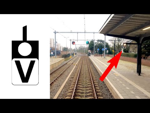 Spoorwegseinen uitgelegd DEEL 28: Vertrekseinlicht: Amersfoort Vathorst - Amsterdam SNG 15 jan 2022