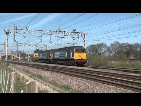 57008 and 57009 on 6K73, 07:12, Sellafield - Crewe