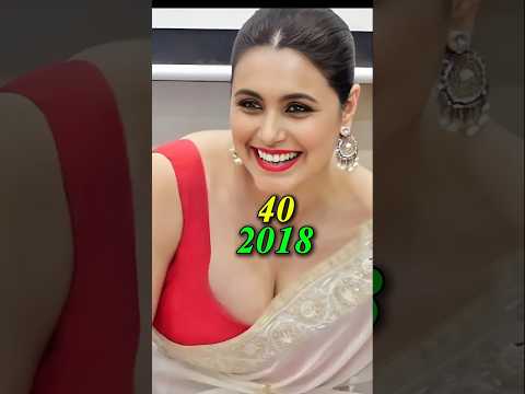 Rani mukherjee evolution over the years |#transformation #thenandnow #ranimukherjee