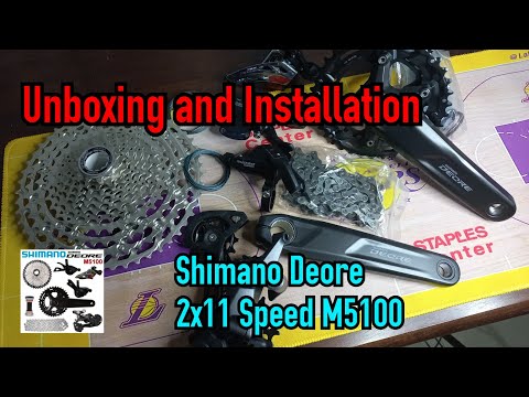 Shimano Deore 2x11 Speed M5100/ Unboxing and Installation ‼️