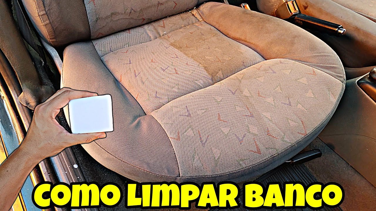 Como Limpar Banco de Carro