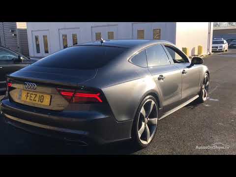 WD67ORL AUDI A7 SPORTBACK TDI QUATTRO BLACK ED GREY 2018, Sytner Audi Bradford