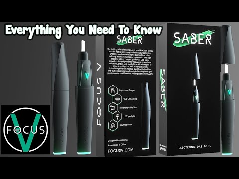 Focus V Saber Unboxing, Button Tutorial &  1st Dab With The Carta 2!