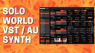 Video thumbnail for TAQS.IM SOLO World Oriental Virtual VST AU Synthesizer Sound Demo (No Talking) by TAQSIM