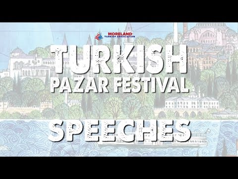 Turkish Pazar Festival 2018 - Speeches