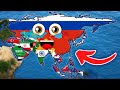 Countries Of Asia All Country Names And Capital Cities Continents Of The World