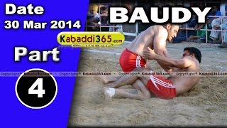 Baudy (Moga) Kabaddi Tournament 30 Mar 2014 Part 1 By Kabaddi365.com