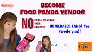 PAANO MAGING FOOD PANDA VENDOR! HOMEBASED BUSINESS | NO PHYSICAL RESTO