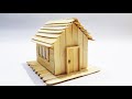 How To Make A Popsicle Stick House |Ice-cream Stick Easy Craft Idea|DIY|