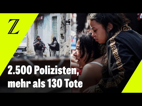 Bürgerkriegsähnliche Zustände bei tödlichem Polizeieinsatz in Rio de Janeiro