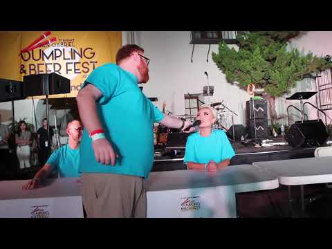 San Gabriel Dumpling Eating Contest Winner - 22 Dumplings in a Minute - my first eating competiton!!