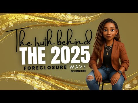 The truth behind the 2025 foreclosure wave  🌊