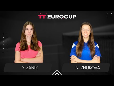 12:15 Yulianna Zanik - Nadiia Zhukova 01.03.2025 TT Euro.Cup Women Ukraine Star. TABLE 4